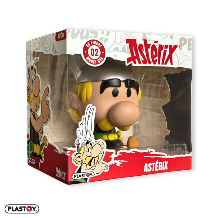 Tirelire Astérix Chibidi : un objet de collection unique Neuf - vue 2