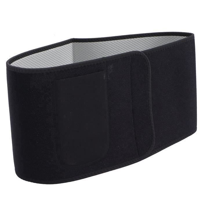 Generic CEINTURE DE MUSCULATION HALTÉROPHILE NOIRE Ceinture lombaire