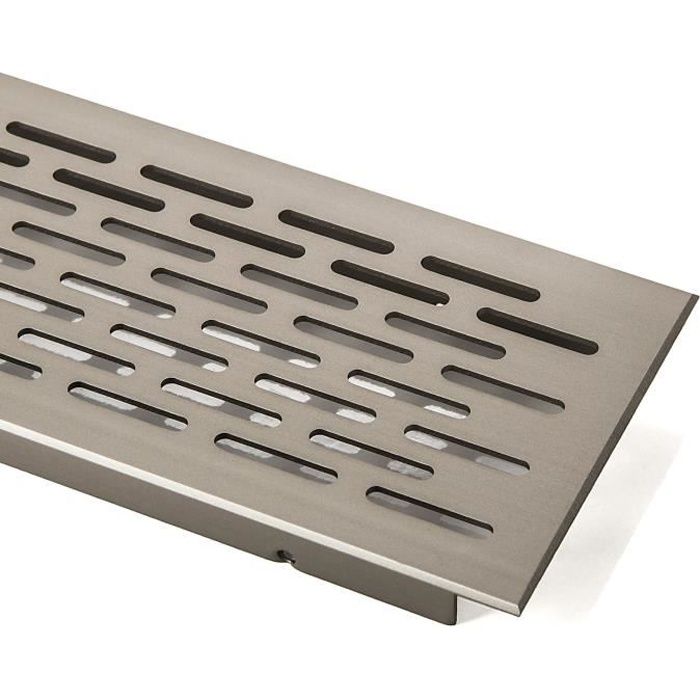 Grille de Ventilation Perforée Ovale Finition en Acier Inox 900 mm de  SO-TECH® AERATEUR - GRILLE D'AERATION - TERMINAUX DE SOUFFLAGE - Cdiscount  Bricolage