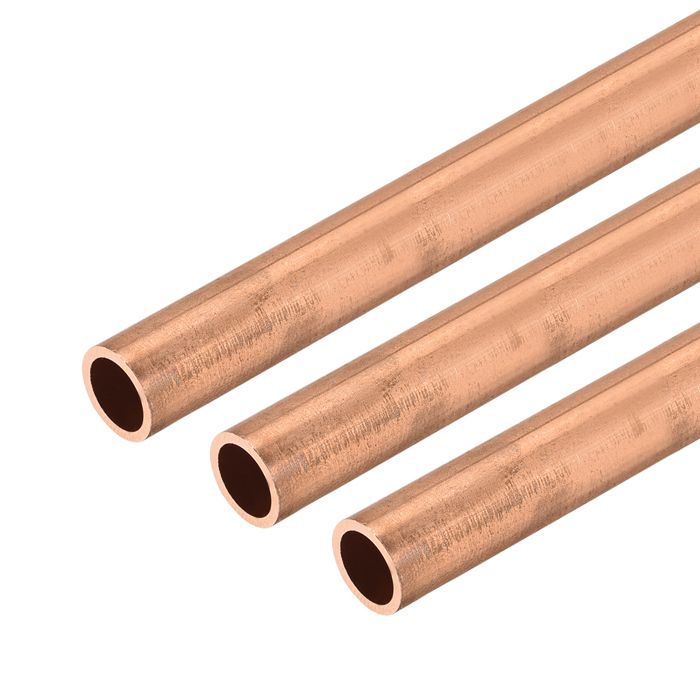 Tube Cuivre 6mm Tuyau Tube Cuivre SOURCING MAP 8mm Diamètre Extérieur 0,25mm Épaisseur Tuyau Cuivre Rond 8 Mm