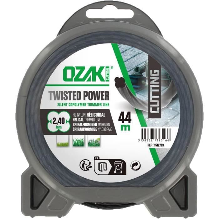 Fil Nylon Hélicoïdal Ozaki Premium 3.0mm X 56m - Greenstar 3921