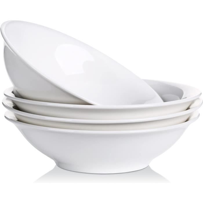 Lot De 8 Bols à Soupe Wedgwood - Porcelaine Bone China, Bordure Dorée, Modèle X7000