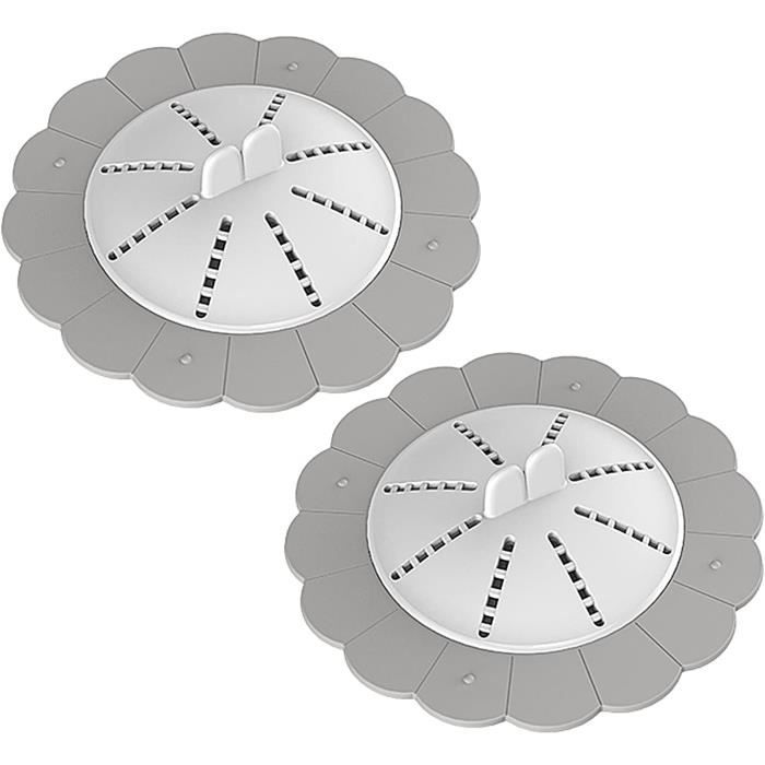 Filtre D'Évier De Salle De Bain Carré Pour Douche Baignoire Drain Sol Attrape Cheveux Anti Obstruction Maison H Tel Couverture Drainage Rose