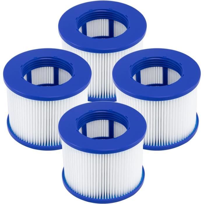 Cartucho de filtro de spa con red, set de 2, Cartuchos filtrantes con