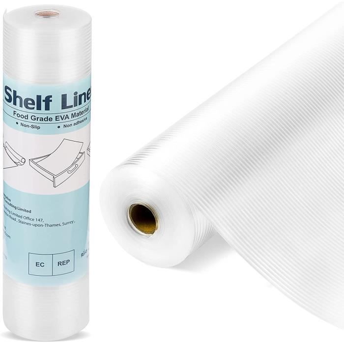 Zindoo Tapis Fond De Tiroir Antiderapant Grille Transparent