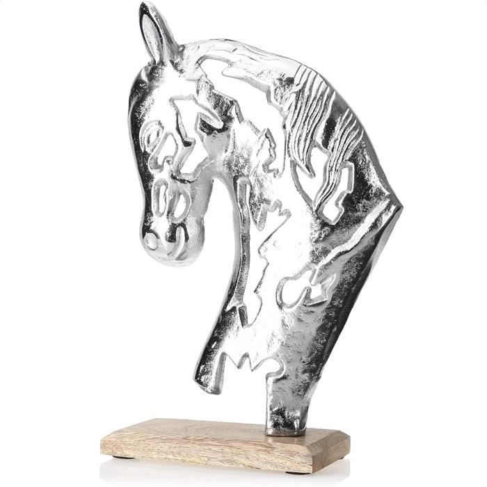 Com-Four Support De Cheval Décoratif Haut De Gamme - Statue