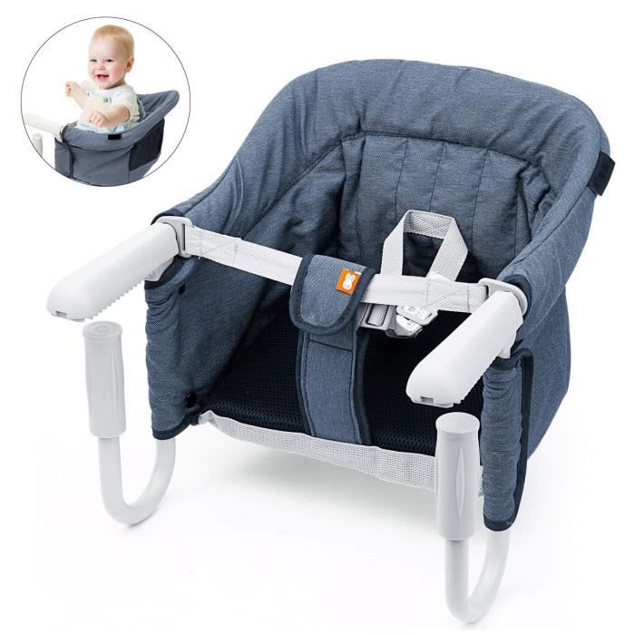 Siege De Table Pour Bebe Enfant Pliant Chaise Haute Avec Ceinture De Securite Stable Sure Facile A Plier Voyage Lunch Chaise D Table Bleu Bleu Achat Vente Rehausseur Siege Cdiscount