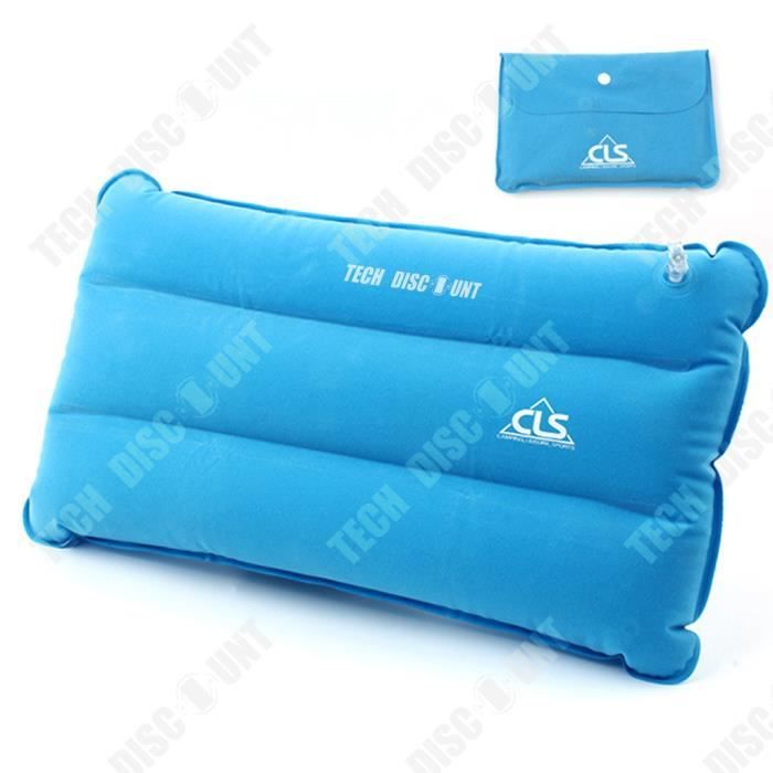 Wellnoon Oreiller Pliant Gonflable Ovale - Confort Voyage Pour Hommes Et Femmes