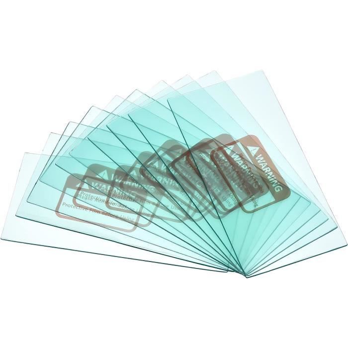 Optrel Lot De 5 Lentilles De Protection Avant Transparentes Pour Masques De Soudure E684 E680