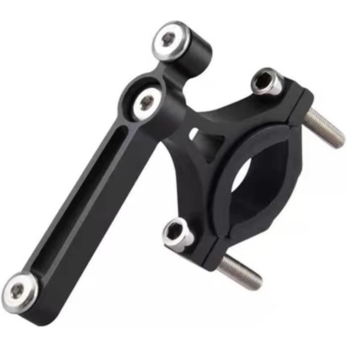 Support Porte-Bidon Vélo Alliage Aluminium - Guidon Et Tige De Selle, Noir, Universel Route Et VTT