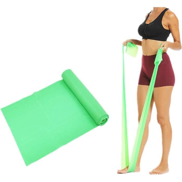 Bande Elastique Musculation En Tissu, Bande Elastique Fitness 3 Niveaux De Force, Elastique