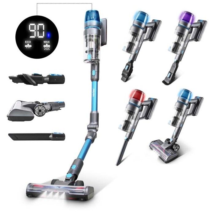 Vortex - F45p - Aspirateur Balai Sans Fil - 450w - Tube Pliable - Vortex