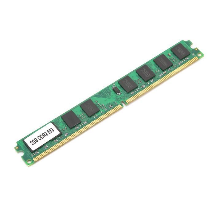 Kit Mémoire RAM 2 Go (2x1 Go) DDR2 667 MHz SODIMM - Pour IMac, MacBook, Mac Mini Anciens, Neuf