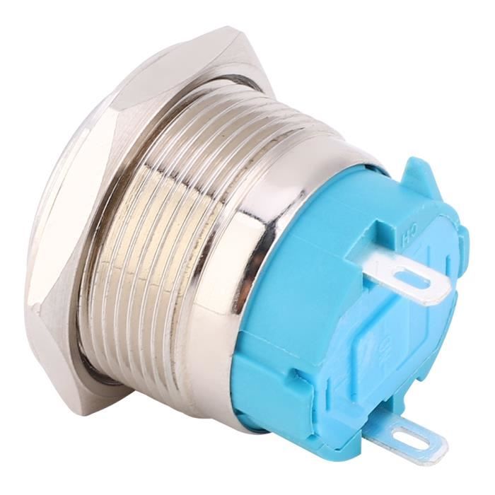 Interrupteur à bouton-poussoir - Vvikizy - Étanche en métal - 2 pièces ...