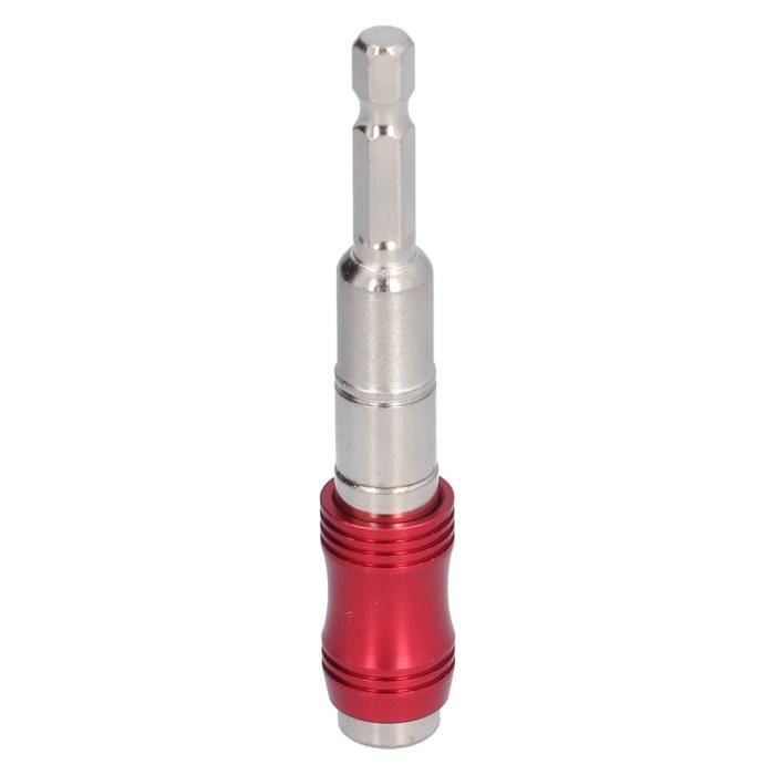 Support De Rangement Rouge Pour Embouts De Tournevis – 10/11/12/15 Trous, Tige Hex 7mm