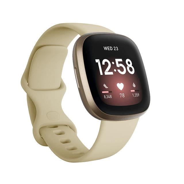 Bracelets En Silicone Compatibles Avec Fitbit Versa 2 Pour Homme Et Femme, Bracelets De Rechange Doux Et Respirants Pour Fitbit Versa 2/Fitbit Versa/Versa Lite/Versa SE (03, Noir