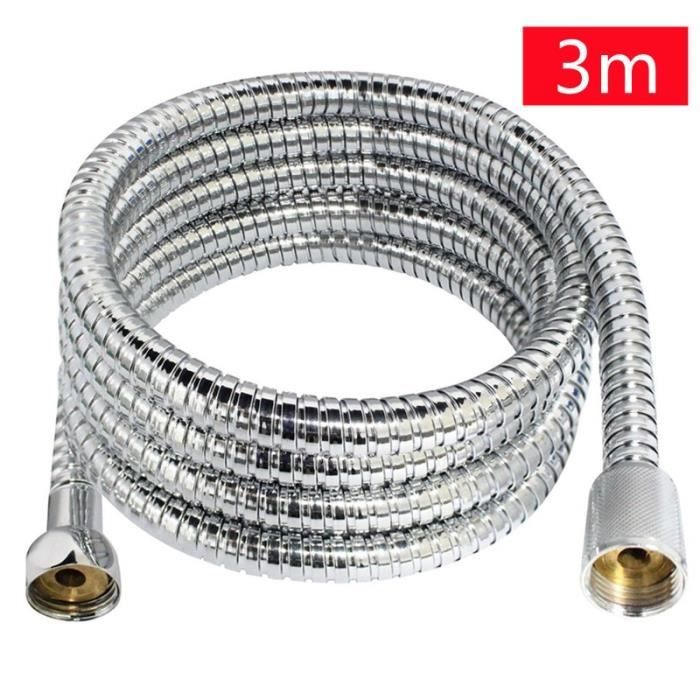 PIPE,NEW 2m--Tuyau Flexible de douche en acier inoxydable, tuyau'eau de