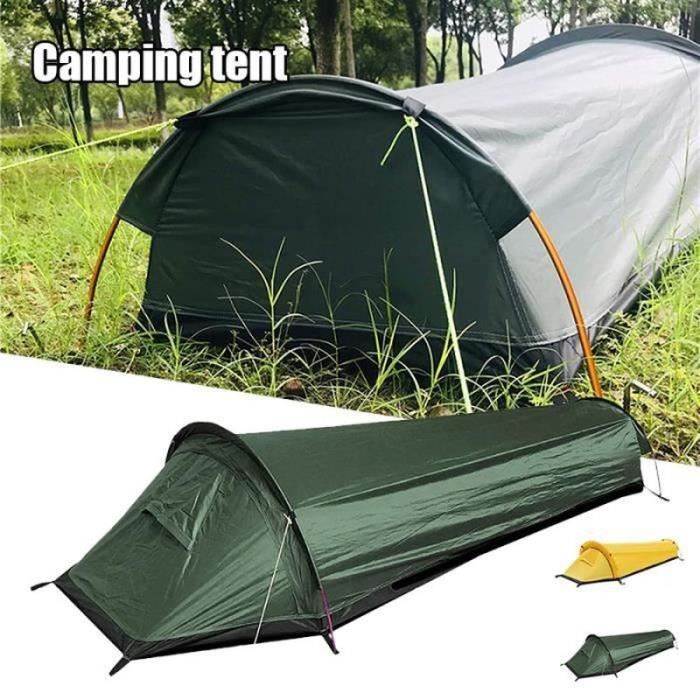 Tente High Peak Ultra Légère Compacte 2 Places - Gris/rouge - Randonnée Camping