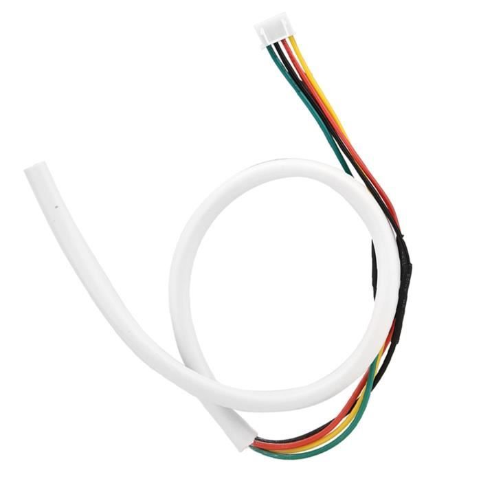 Câble électrique Rond Blanc 1,5 Mm² 3 Conducteurs - Type 3183Y, Pour éclairage, Prises, Alimentation - Cuivre