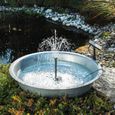 Kit pompe solaire pour vasque ou petit bassin - ESOTEC - Fountain - Débit 140L/h - Noir-1