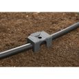 Guide de tuyau GARDENA - 13 mm (1/2″) - Fixation sûre et hauteur réglable - Gris - 8328-20-1