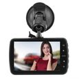 IFCOW®3.5in LCD 1080P enregistreur de conduite double caméra 170 ° grand Angle clair Vision nocturne voiture DVR Dashcam-1