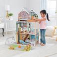 Maison de poupées en bois Hallie - KIDKRAFT - 30 accessoires - Son et lumière-1