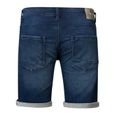 Short en jeans Bleu Foncé Homme Petrol Industries SHO001-1