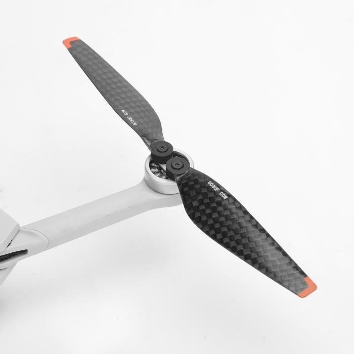 8 pcs - Pales d'hélices en fibre de carbone pour drone DJI Mini 3