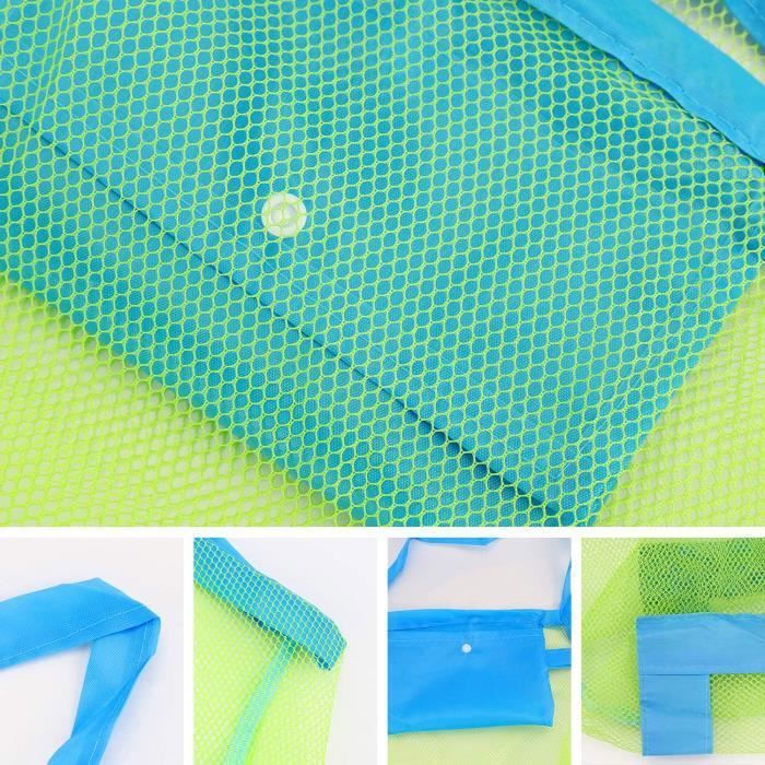 Sac De Plage Pliable Extra Large Pour Femme Xxl Avec Boucle Magnétique Antivol Étanche, Sac De