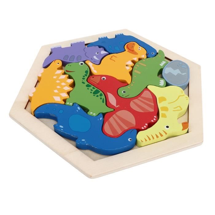 Jouet de poutre d'équilibre de balançoire de dinosaure montessori