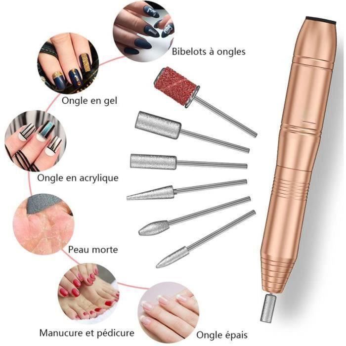 Lime a Ongle Electrique,Ponceuse pour Ongles Professionnel Ongles — free download