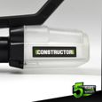 Ponceuse excentrique - CONSTRUCTOR - 450W - 125mm - Vitesse variable - Aspiration intégrée-2