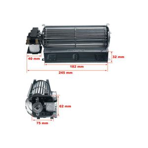 MOTEUR VENTILATEUR TANGENTIEL four encastrable Sauter (220-240 V / 28 W) EUR 60,00 - FR