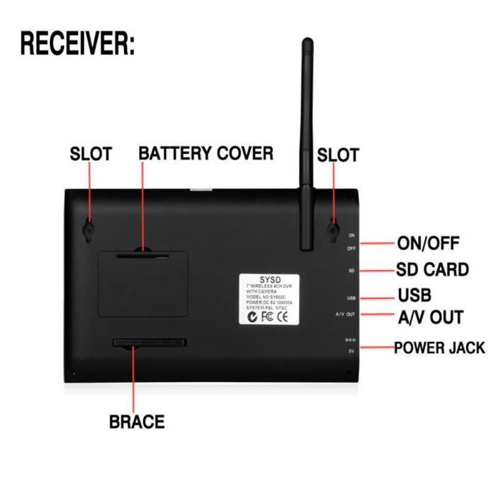 Mountainone 7 wireless 4ch dvr best sale with camera