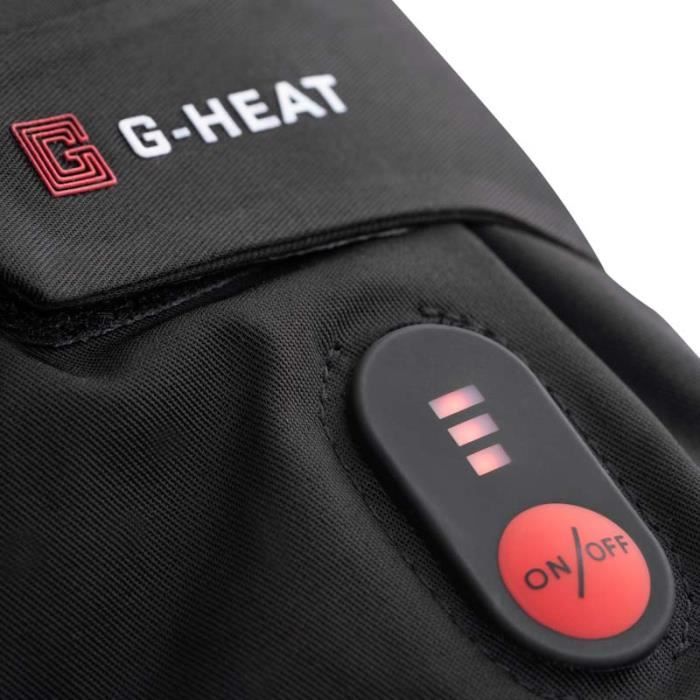 Gants de ski chauffants en cuir EVO-3 + Batterie - G-HEAT