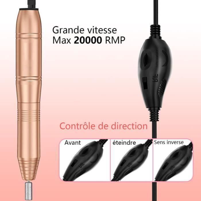 Lime a Ongle Electrique,Ponceuse pour Ongles Professionnel Ongles — free download