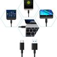 Vcomp - Pour Xiaomi Mi 8 Lite/ Xiaomi Mi 8 Pro/ Mi Max 3/ Xiaomi Pocophone F1: Câble Charge USB 3.0 Type C, 1m - NOIR-3