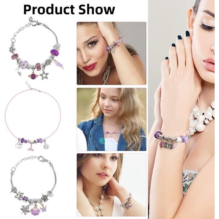 Kit bracelet perles chic - Kits créatifs Fête des Mères : des coffrets tout-en-un pour fabriquer vos cadeaux pour maman