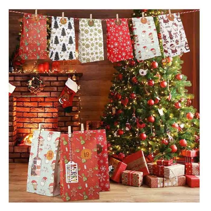 Pate A Sucre Rouge 32 Sucre D'Orgie Pour Sapin De Noël - Décoration Suspendue Colorée - Ambiant Festif Garanti Decoration Sucre D'orge