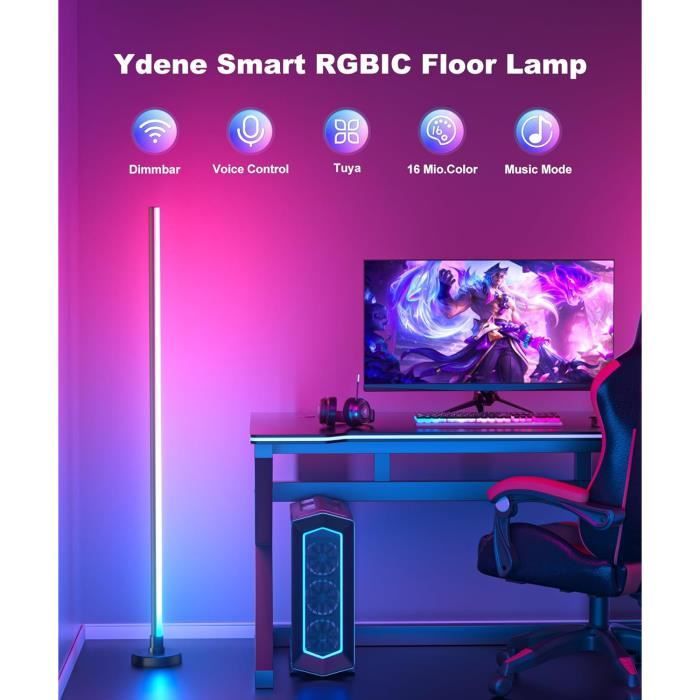 Lampadaire Sur Pied Neoglint RGB 10W avec Télécommande et