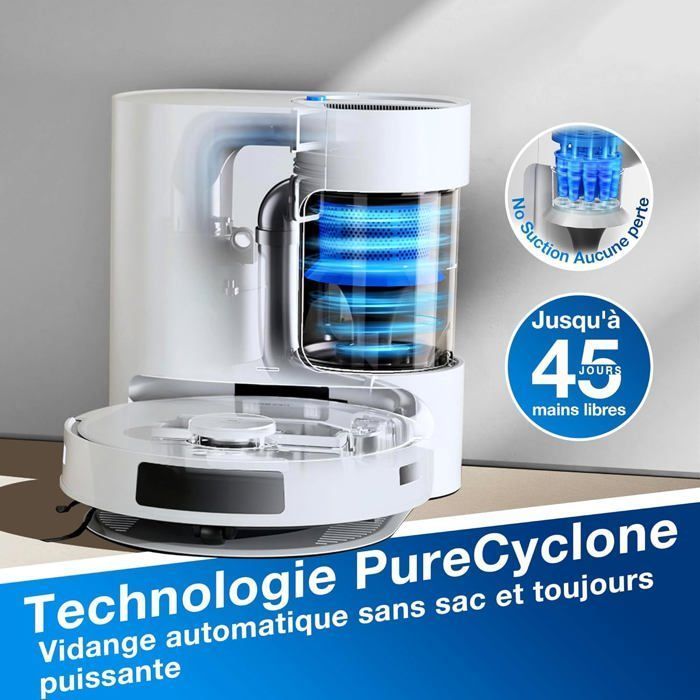 Aspirateur Robot Laveur ECOVACS DEEBOT N20 PLUS, Technologie