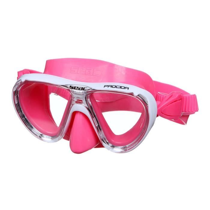 SEAC Masque de Plongée Procida Silter - Junior/Enfant - Rose
