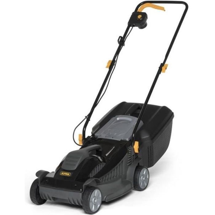 ALPINA Tondeuse à gazon électrique 1400W 38cm bac