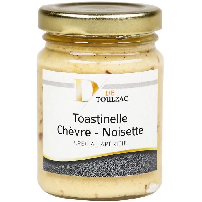 D de TOULZAC Toastinelle Chèvre Noisette 80g