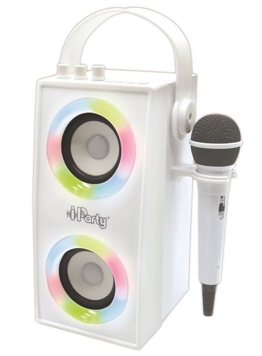 Enceinte Tendance Bluetooth® portable avec micro et effets lumineux iParty® LEXIBOOK