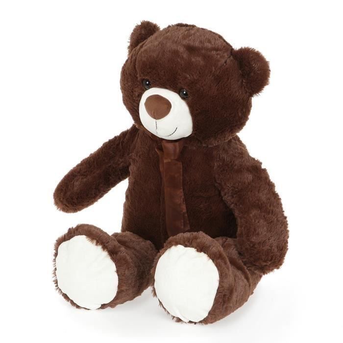 peluche petit ours brun king jouet