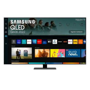 Téléviseur LED SAMSUNG QE55Q80B - TV QLED 4K UHD - 55'' (140 cm) 