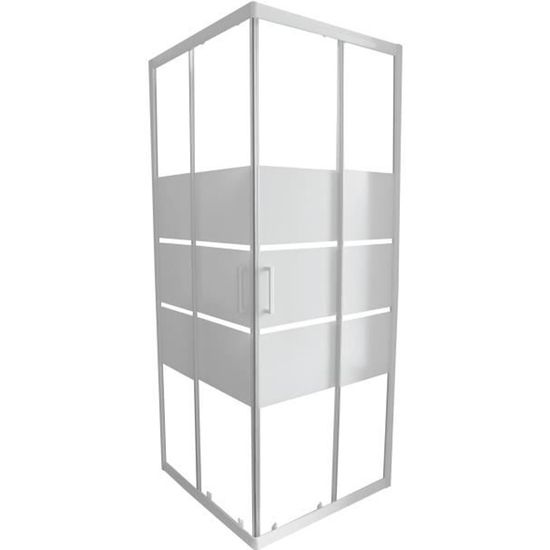 ONDÉE - Porte De Douche MISSI, Façade Coulissante Accès D'angle