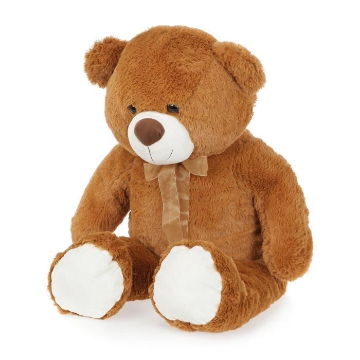 peluche ours 1m